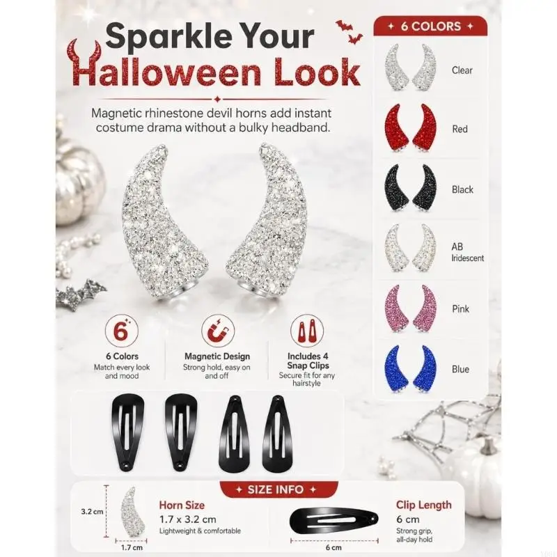 Blingbling Party Devil Horn ヘア - Women Accessories Display のレビューと価格