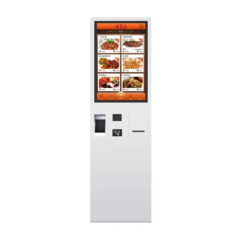 Factory Price Self Service Kiosk with Capacitive Touch Screen CE Certified Payment Kiosk for Retail Stores and Shopping Malls