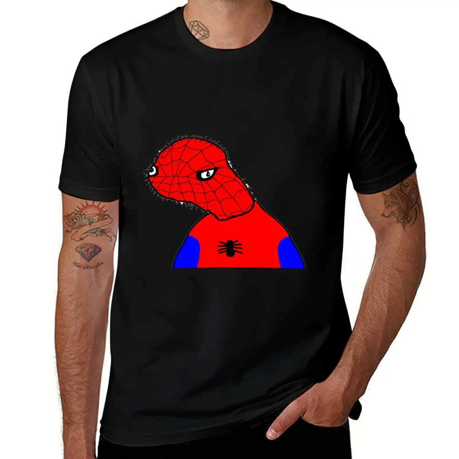 

Spooderman T-Shirt baggy shirts kawaii clothes hippie clothes anime tshirt plain t shirts men
