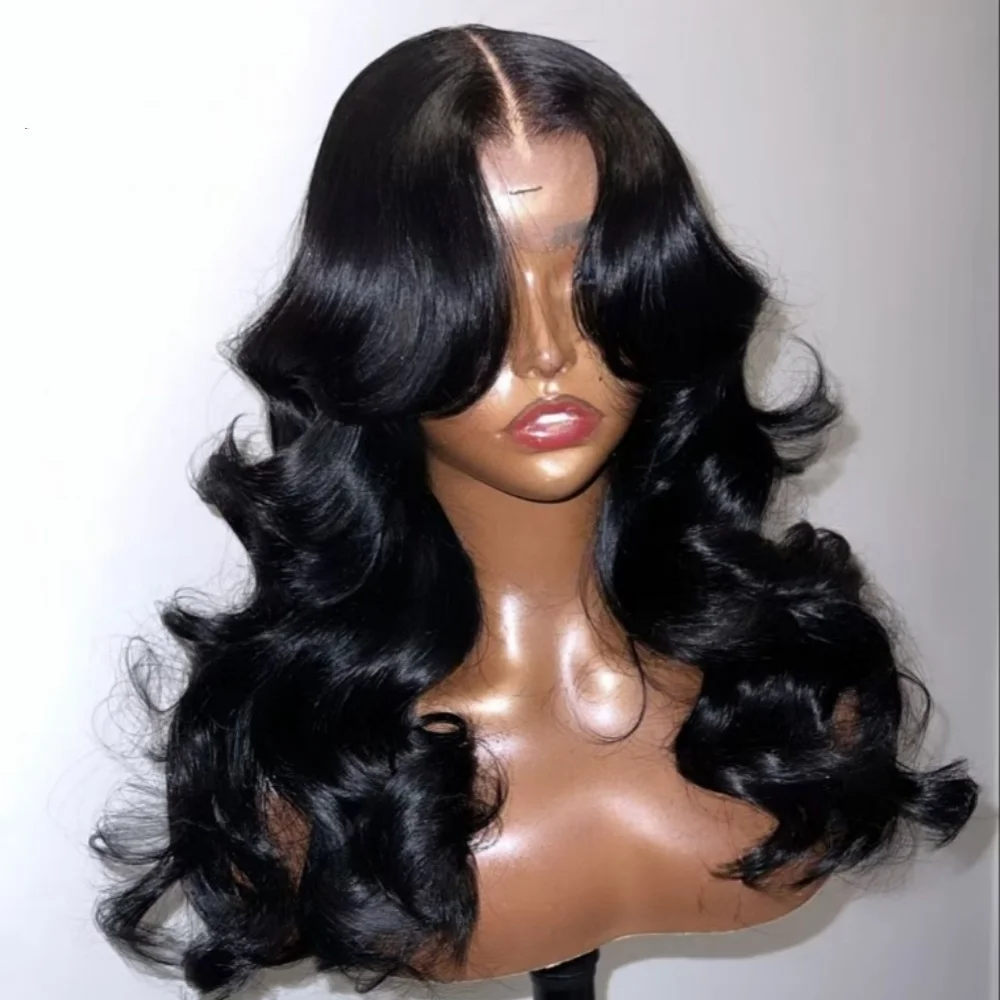 

250% Объемная волна 13x6 Hd Парик фронтальной части шнурка Человеческие волосы Бразильские предварительно выщипанные парики шнурка для женщин 13x4 Hd Прозрачные парики фронта шнурка