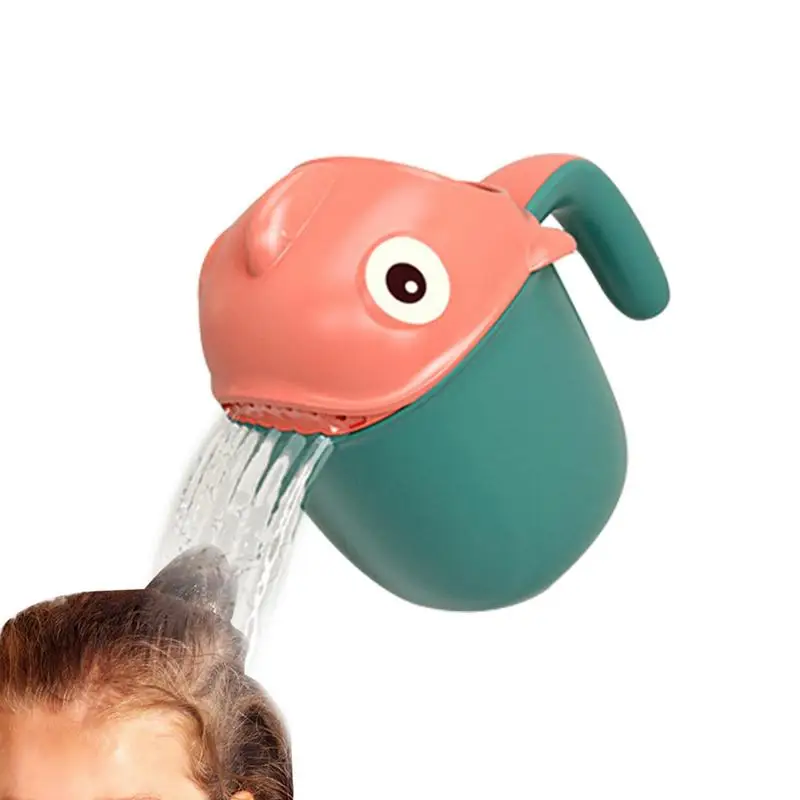 Cute Creative Clownfish Shamtoolpoo Cup Shampoo Rinse Cup Washing Baby Hair Rinse Cup Rinser Shower Sprinkler Spoon Bathroom Cup