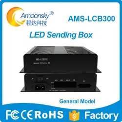 Full color LED Control System External Sending Box work with Novastar MSD300 Linsn TS802D Colorlight S2 Control Card send card