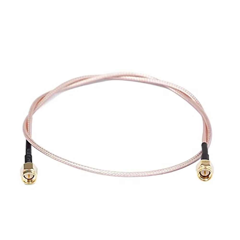 5 Stück/Set SMA-Stecker auf SMA-Stecker Adapter RF-Verbinder Pigtail Verlängerungskabel RG316 Jumper Pigtail – Detail 1