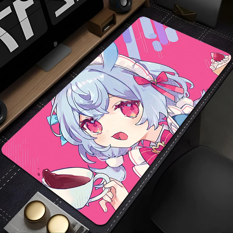 

Sigewinne Genshin Impact Keyboard Rug 900x400 Pink Mouse Pad Laptop Anime Girl Gaming Desk Mat PC Gamer Cabinet Mousepad Carpet