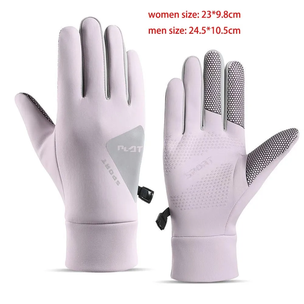 قفازات شتوية جديدة مقاومة للماء شاشة قابلة للمس قفازات قيادة دافئة مقاومة للرياح قفازات كاملة الأصابع للنساء