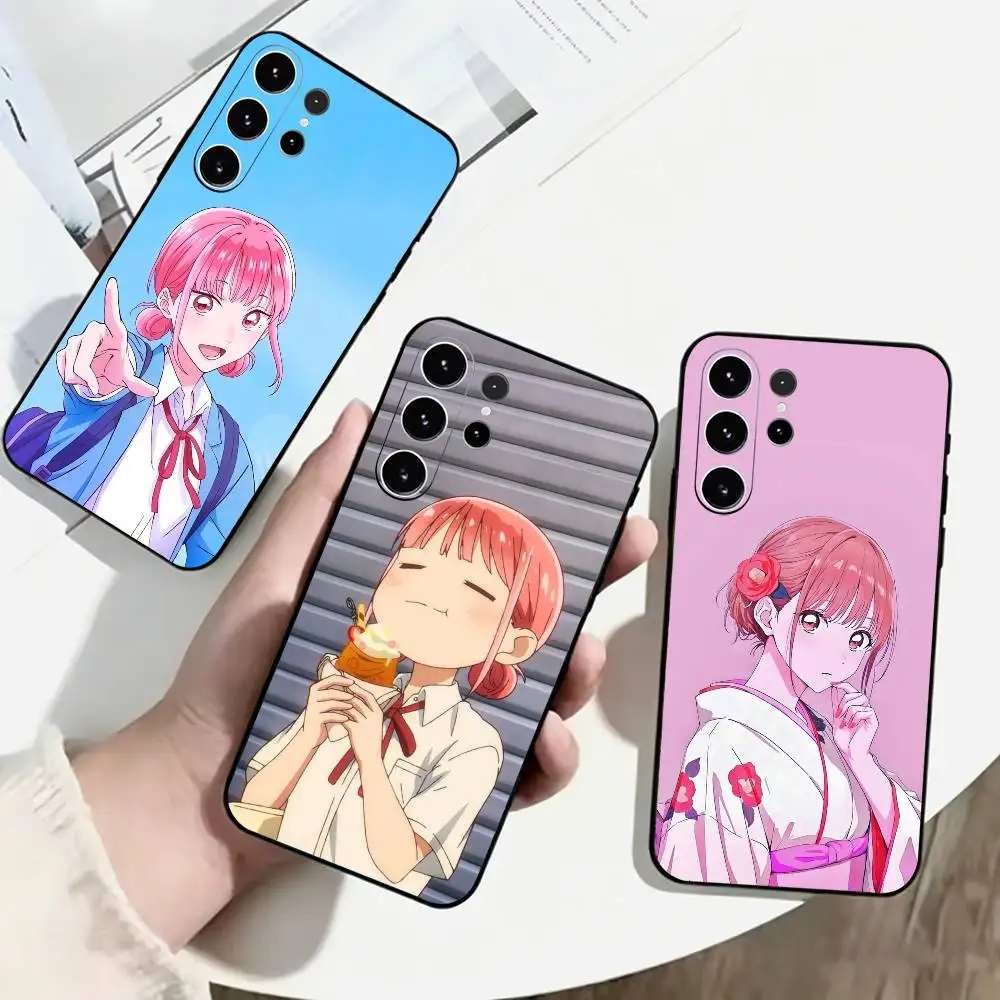 Blue Box Hina C-Chouno  Phone Case For Samsung S26,S25,S24,S23,S22,S21,S30,Ultra,Plus,Fe,Soft Silicone Black Cover