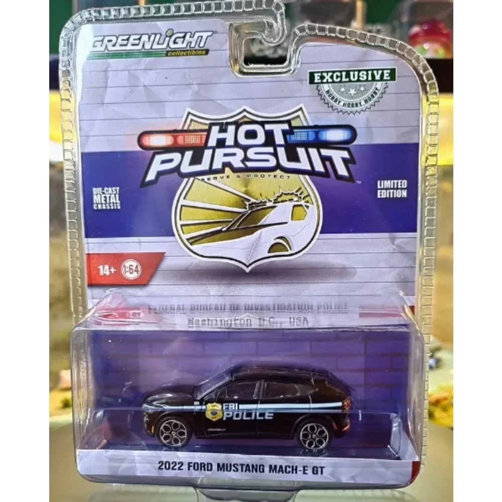 

1:64 2018 DODGE DURANGO POLICE PURSUIT 2022 FORD MUSTANG Высокая имитация литья под давлением автомобиля из металлического сплава, модель автомобиля, коллекционные предметы, подарок.