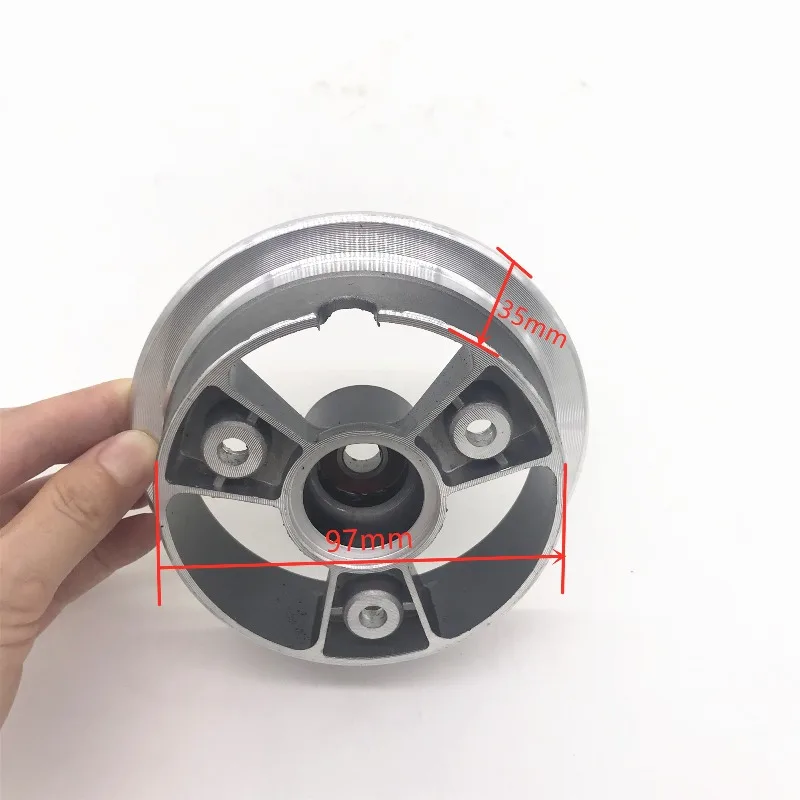 2026 New Product Hot Sale Electric Scooter Parts and Accessories - Scooter 4-inch Front Wheel Rim/9-inch Tire Wheel