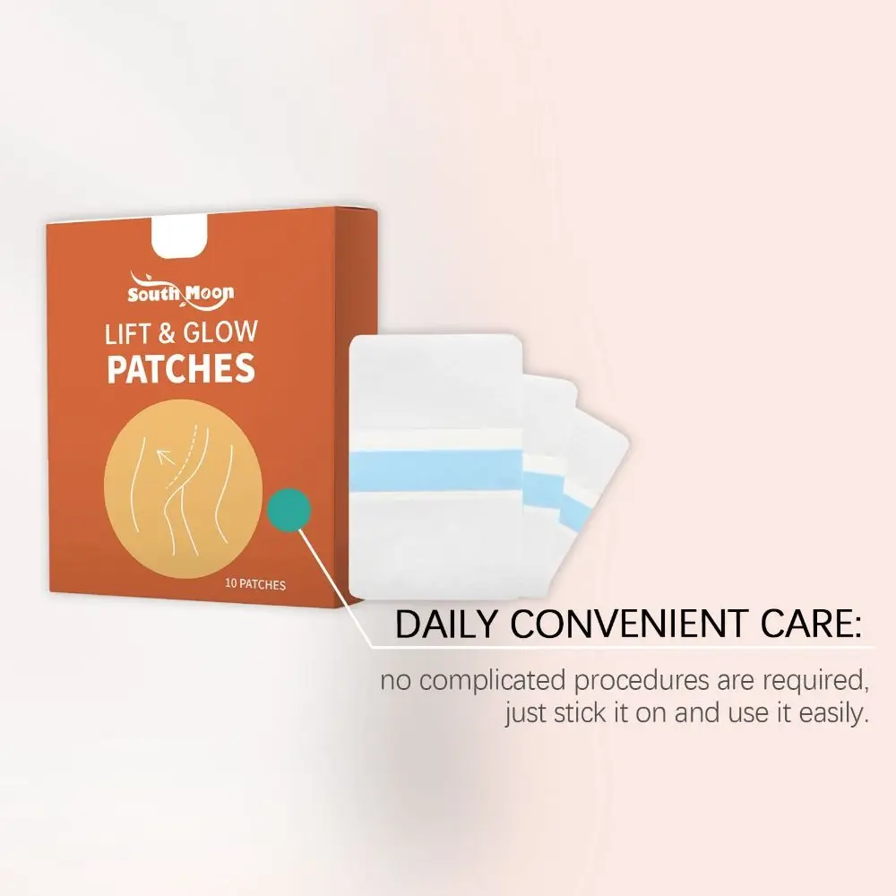 10PCS New Invisible Thigh Lift Tape Waterproof Sweat-Proof Lift and Glow Patches Body Tape for Women