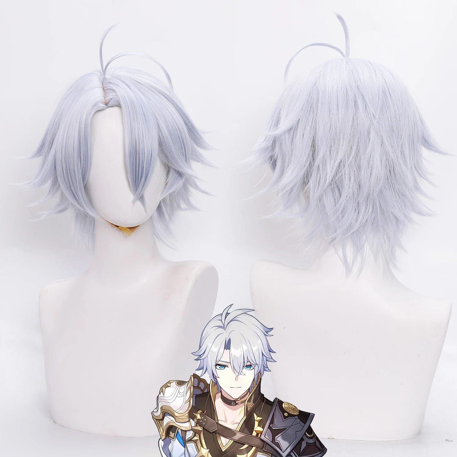 Anime Wig Phainon Cosplay Wigs Honkai Star Rail Game Role-Play Wig Synthetic Wig Masquerade Easter Carnival Festival Cos Wig