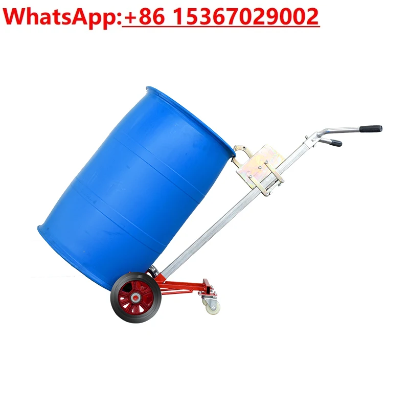 

450 кг грузовик с кусающим масляным барабаном, ручная тележка с орлиным клювом/пластиковый барабан, универсальная тележка