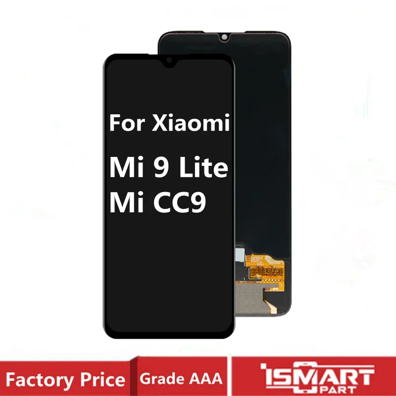 For Xiaomi MI 9 Lite LCD Mi CC9 Display Touch Screen Digitizer Assembly Replacement Parts