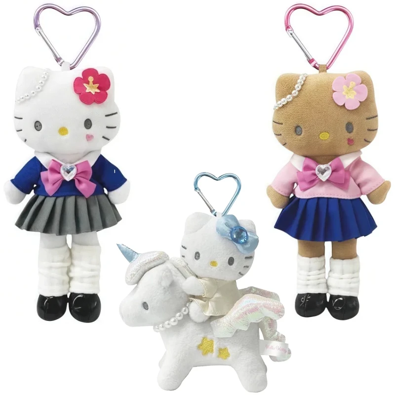 

Плюшевый брелок-подвеска Sanrio 15 см: Hello Kitty, My Melody, мультяшная кукла, игрушка, подарок