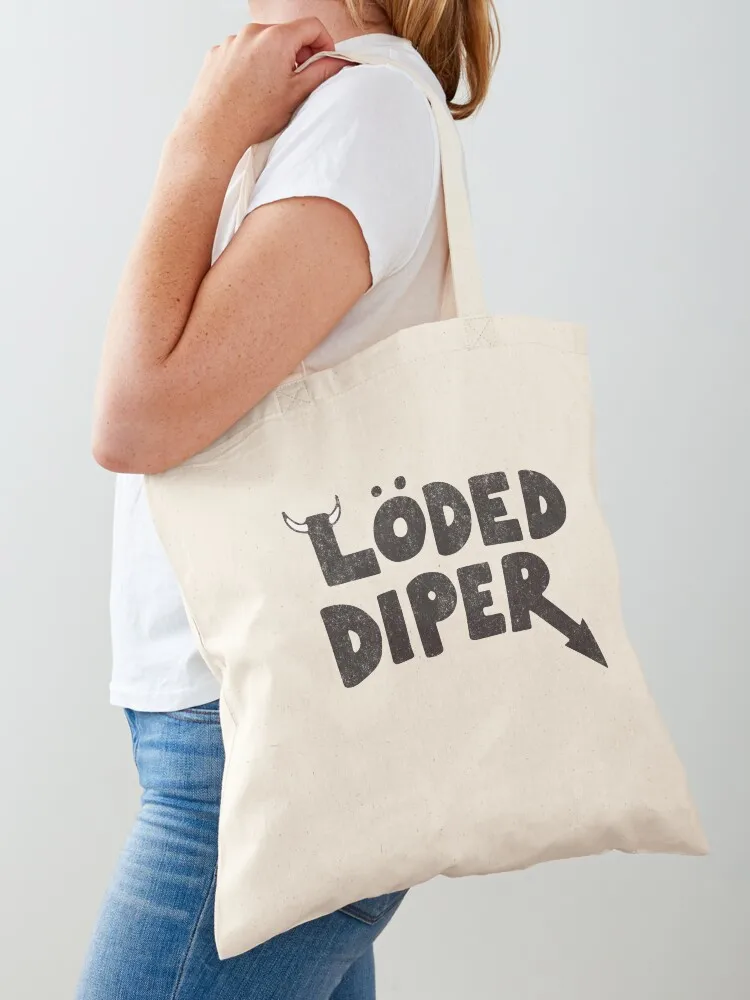 

Loded Diaper Tote Bag Women's shopper shoping bag canvas tote bag tote bags aesthetic