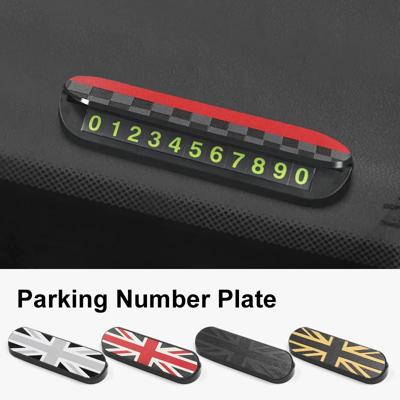 

General Temporary Parking Card Phone Number Card Plate Telephone Number Car Park Stop Sticker Display Automobile Accessories