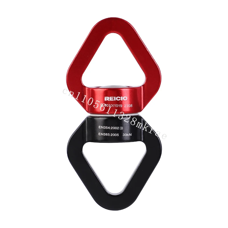 

New 360 Rotator 30kN Climbing Universal Rotator 30kN Yoga Rotator Universal Rotary Industrial Hook Alloy Aluminum