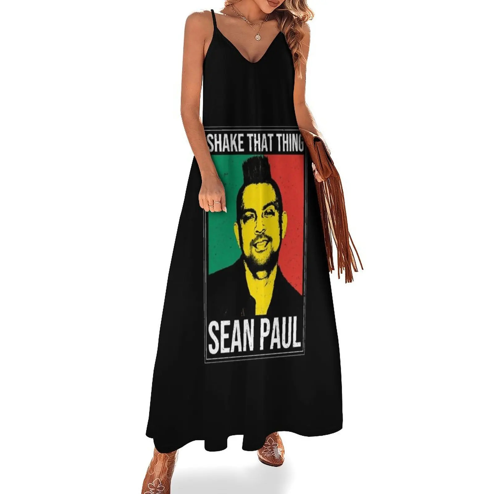 

Shake That Thing - Sean Paul Sleeveless Dress Long dress woman summer dress woman 2025