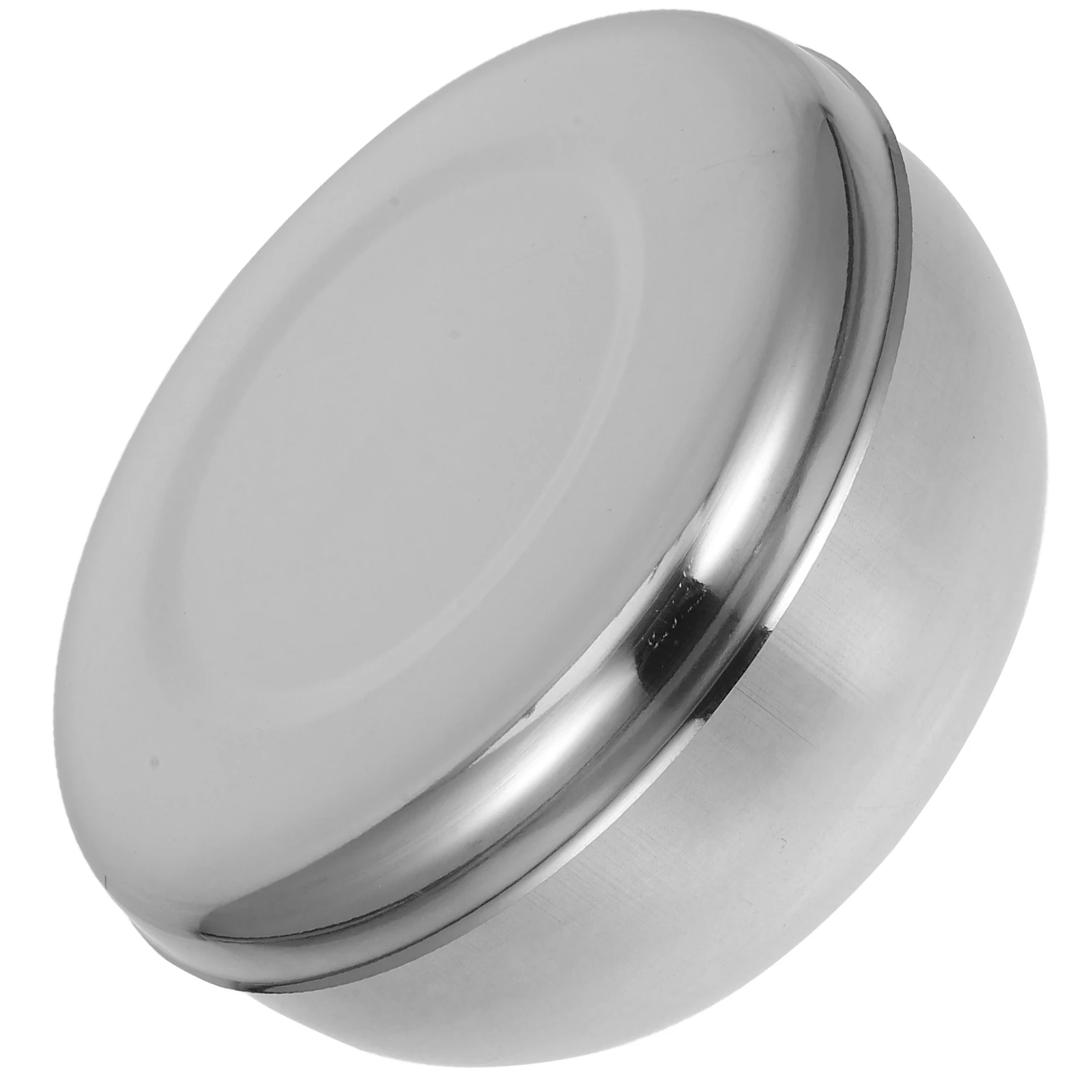 Tazón de Arroz de Acero Inoxidable con Tapa, Tazón de Sopa y Fideos de Metal Aislado y Engrosado para el Hogar, Restaurante, Almacenamiento de Alimentos Estilo Coreano