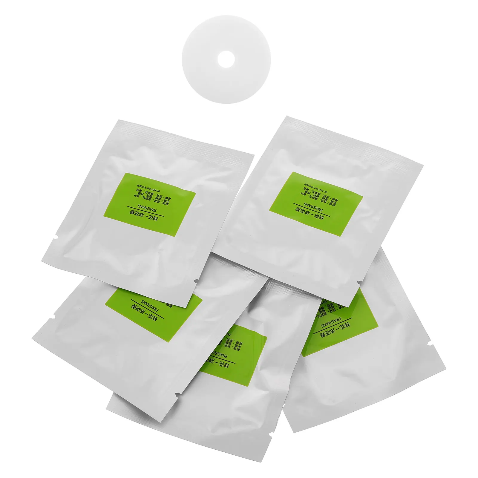 

5 Pcs Car Aromatherapy Sheet Tablets Fragrance Diffuser Refill Air Outlet Vent Fresheners Refills Clips Essential Oil Discs