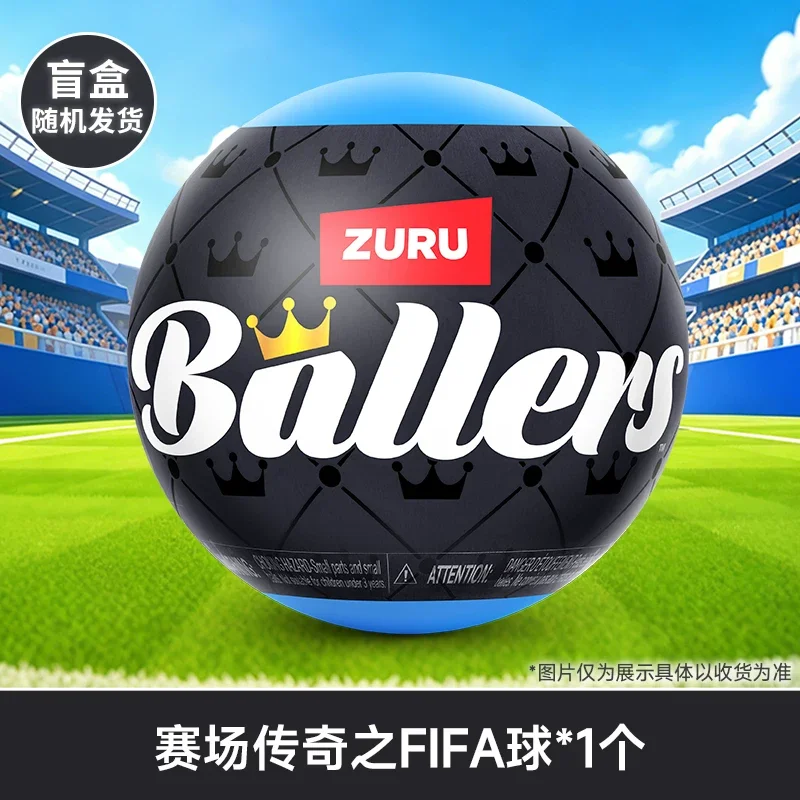 ZURU 2026 Official Licensed Fifa Ballers Blind Box Football Star Action Figure Messi Mbappe collection For Football Fans