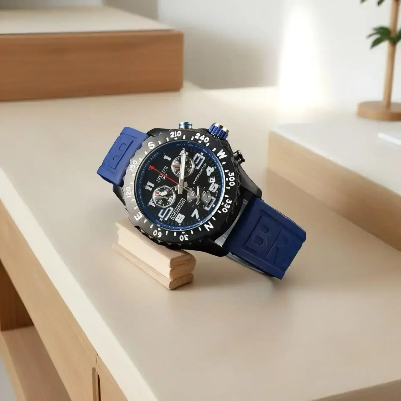 2 ‌ 025 Reloj cronógrafo de negocios de lujo para hombre de moda: cuarzo multifunción, fecha duradera Calidad AAA+, estilo profesional