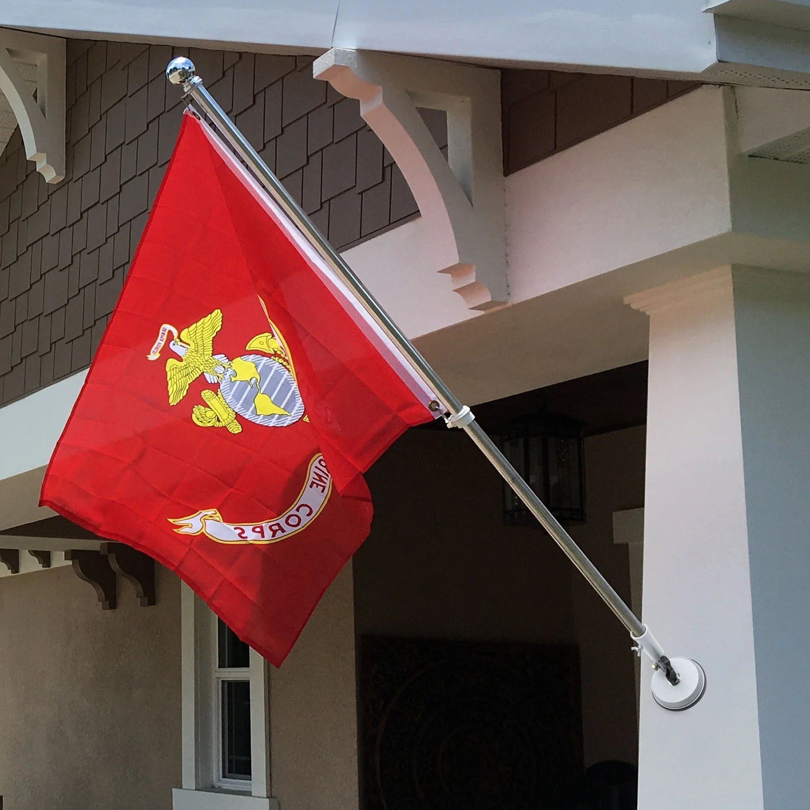 

1Pcs Off-Road Flagpole Suction Mount Heavy Duty Universal Holder for Suv Vehicle Window Rotatable Bracket Base for Outdoor