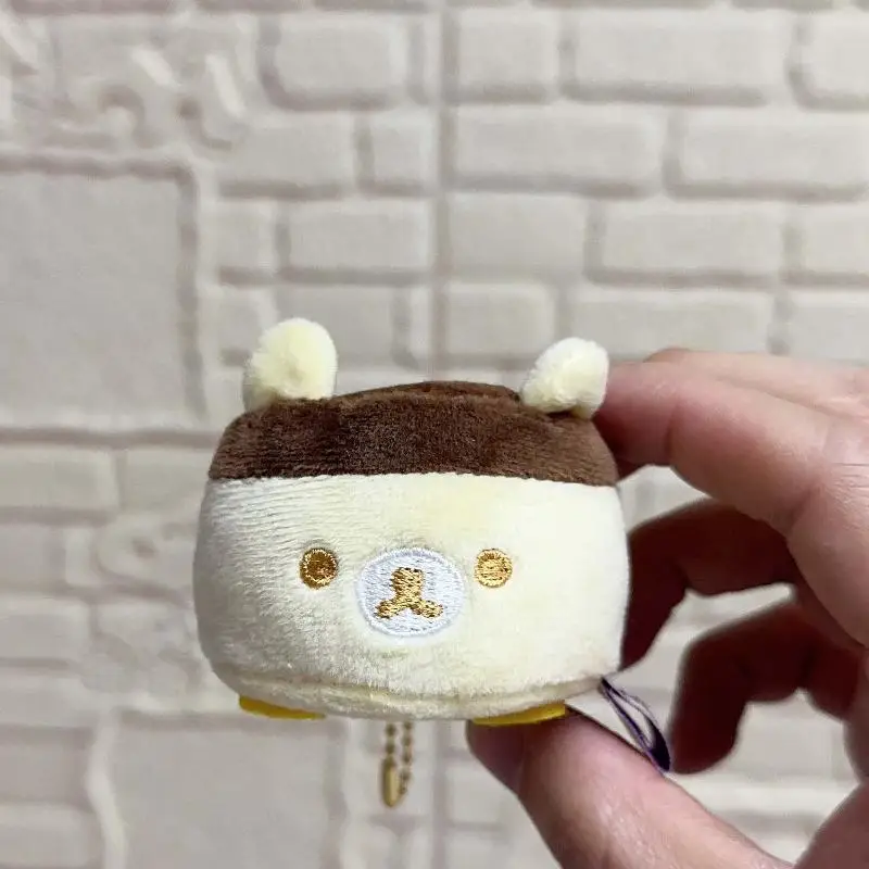

1 Piece Anime Keychain Rilakkuma Cute Halloween Series Plush Doll Pendant Backpack Ornament Birthday Gifts For Boys And Girls