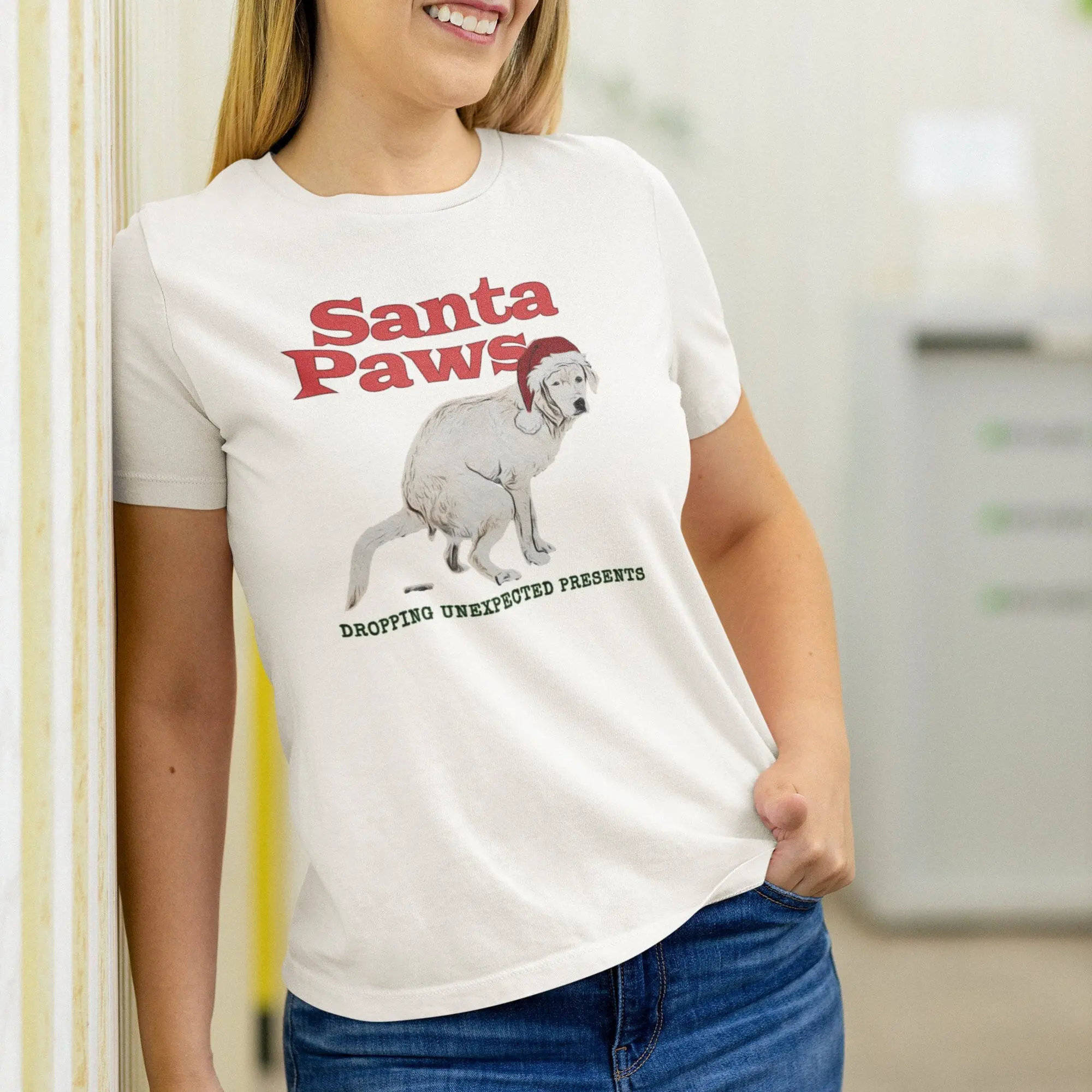 Christmas Dog Pooping T Shirt Labrador Funny Mom s Retriever Owner