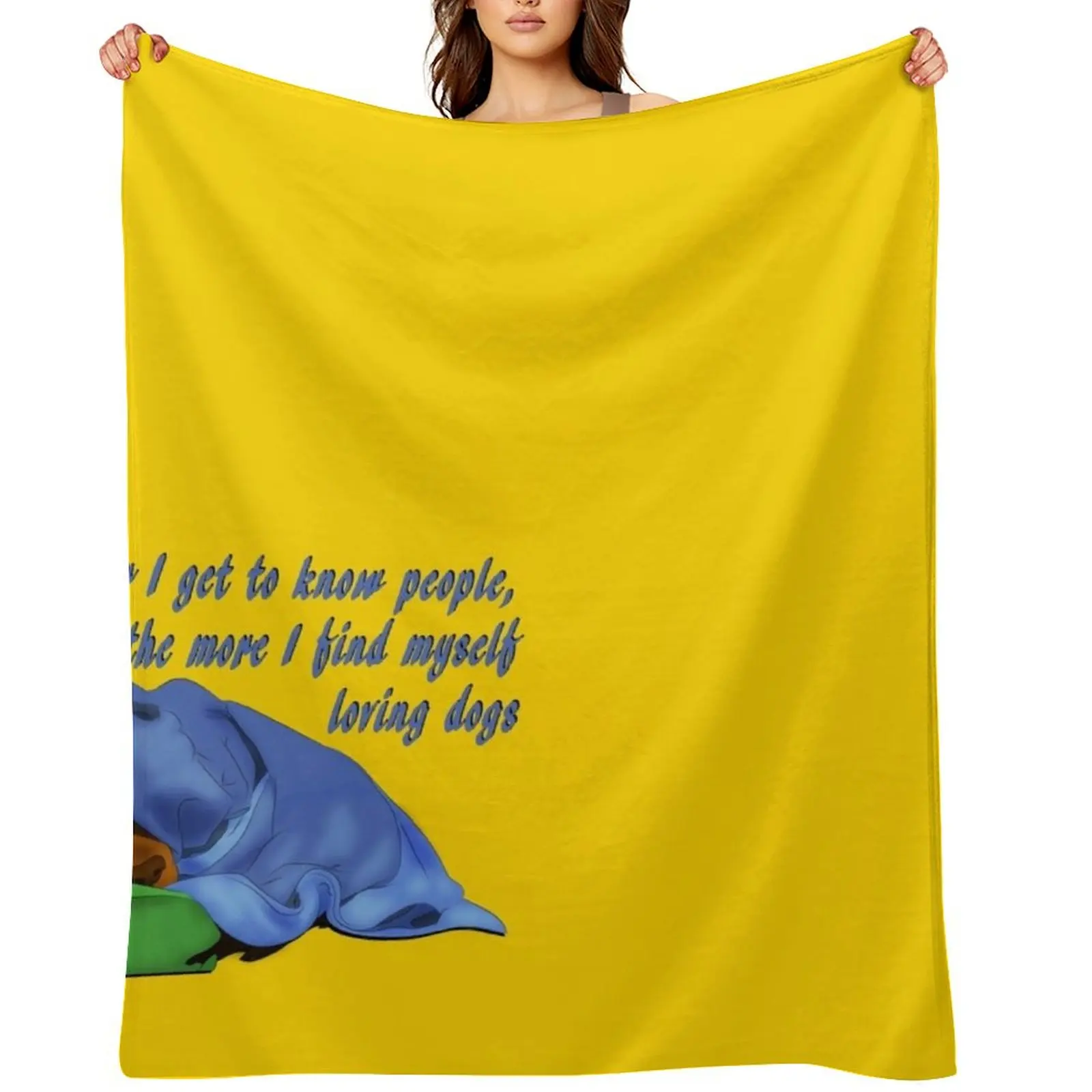 Cocker Spaniel Dog sleeps under a blanket Throw Blanket Shaggy sofa bed Blankets For Sofas Camping Blankets
