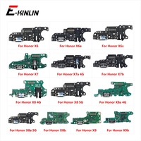 USB Charging Port Dock Plug Charger Board Flex Cable For HuaWei Honor X6 X6a X6s X7 X7a X7b X8 X8a X8b X9 X9a X9b 5G 4G