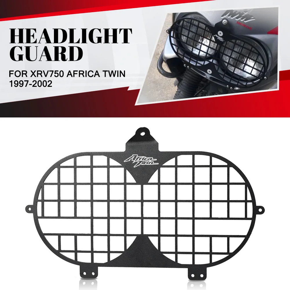 

Motorcycle Accessories Headlight Grill Guard Cover Protection For Honda Africa Twin XRV750 XRV 750 Africa Twin 750 1996 - 2002