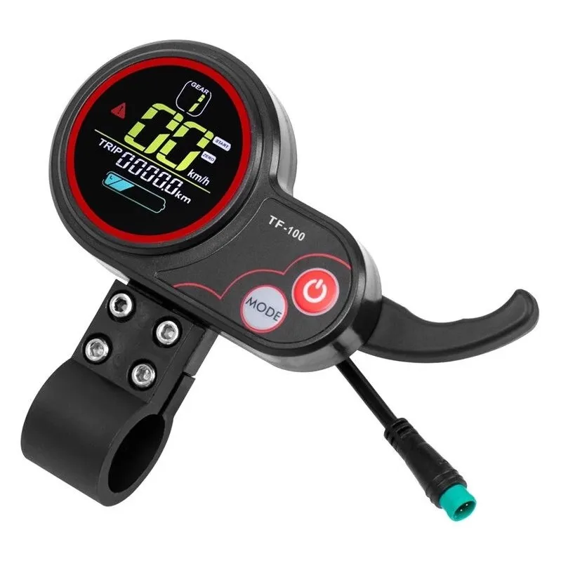 Controlador de accionamiento de Motor sin escobillas para patinete eléctrico, piezas de reparación y conversión de Scooter, TF-100, pantalla LCD, 48V, 52v, 60v