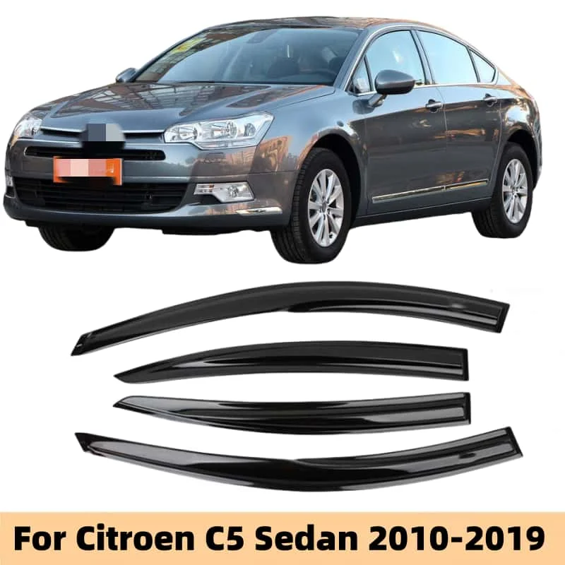 

For Citroen C5 Sedan 2011 2012 2013 2014 2015 2016 2017 2018 2019 Car Styling Window Visor Deflector Window Rain Guard Cover