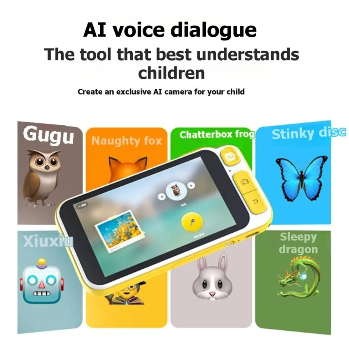 Smart Pocket Learning Camera AI Student Camera Student Educational Gift All-Purpose Dialogue Learning Machine