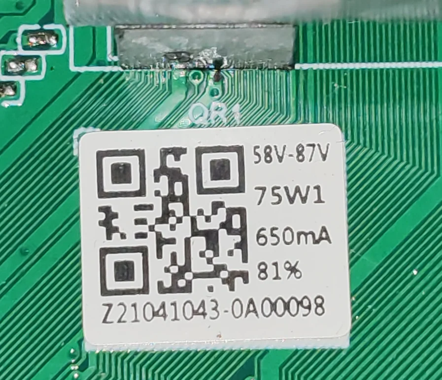 TPH.MS3663T.PB806(T) светодиодный TV три в одном, напряжение и ток материнской платы 58-87 в 500 мА 75 Вт, хорошо работает