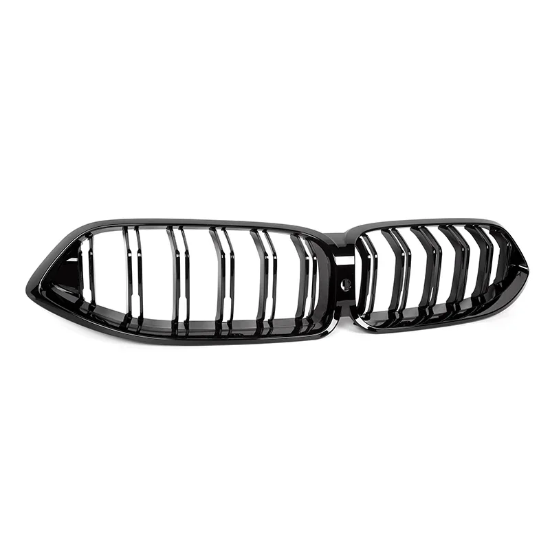 High Quality ABS gloss black double slats grill For BMW 8 Series 2020 2021 2022 G14 G15 G16 front Grille