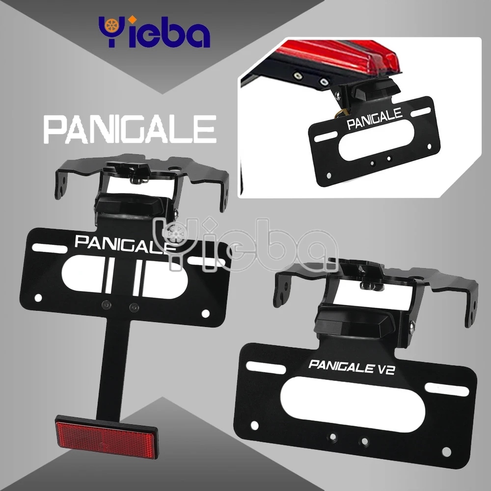 

2025 For Ducati Panigale V4 S SP R Speciale Superleggera Motorcycle License Plate Relocation Bracket Streetfighter/Panigale V2