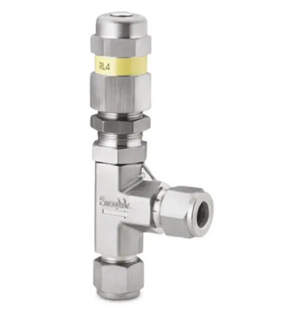 SS-RL4S12MM Stainless Steel Low-pressure Proportional Unloading Valve 12mm Clamp Sleeve Joint