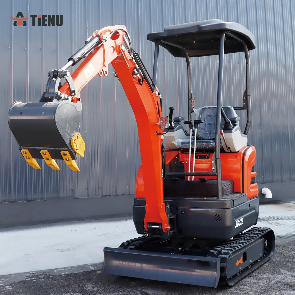 

High Quality Small Excavator Construction Crawler Digger Tailless Excavator Free Shipping 2 Year Warranty