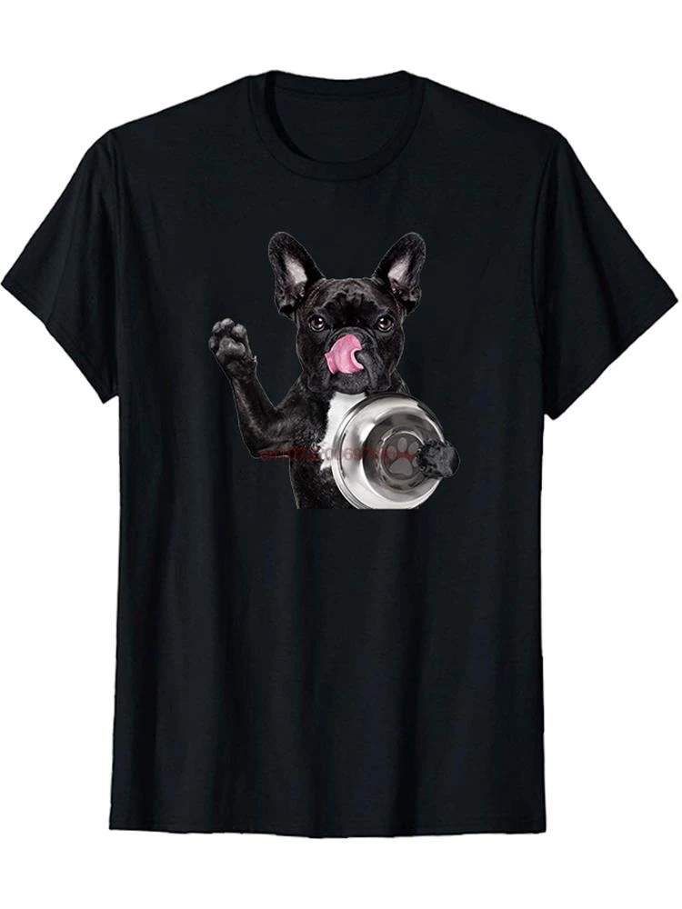 French Bulldog Just Eaten Graphic T Shirts Cotton Short Sleeve T-Shirts New Shirts And T-Shirts Tees Tops Mens Print T Shirt