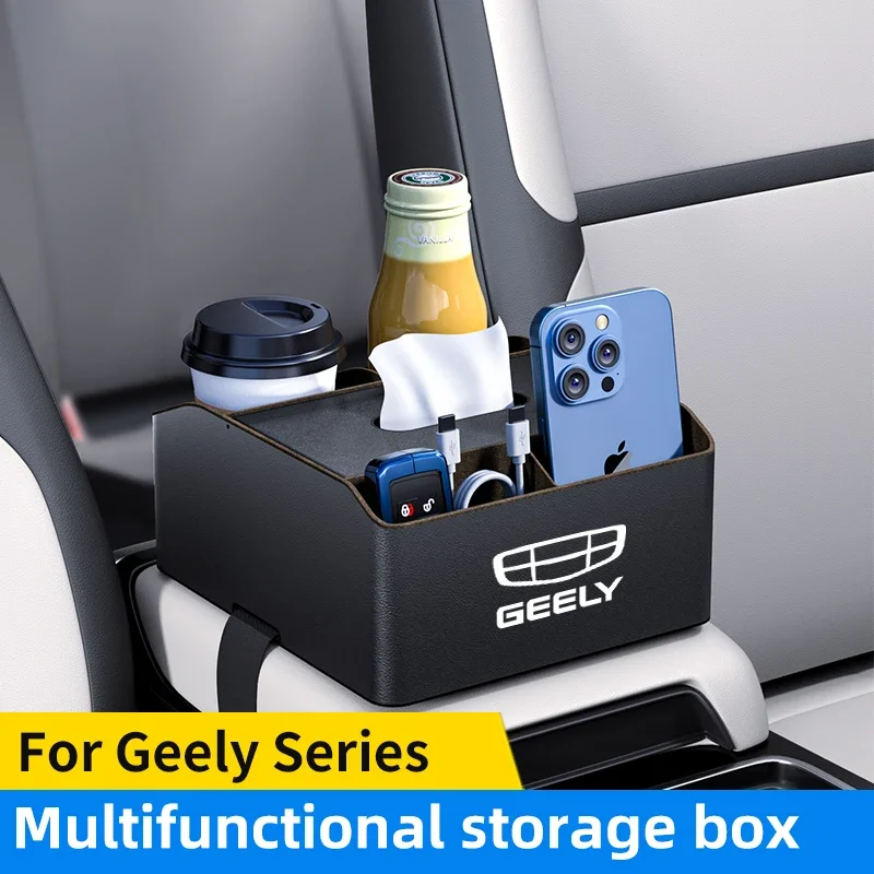 For Geely Atlas Coolray Emgrand EC7 EC8 EX7 CK2 CK3 GL Gs Car Armrest Box Storage Cup drink Holders Car Multifunctional Storage