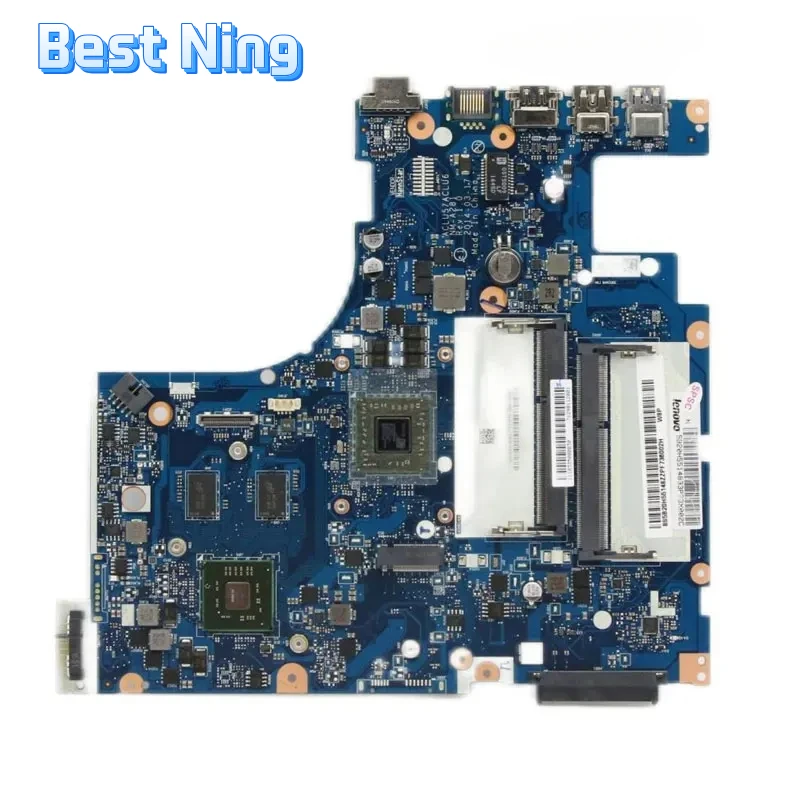 

For Lenovo G50-45 Laptop Motherboard NM-A281 Mainboard with CPU QC-4000 DDR3 100% Tested OK