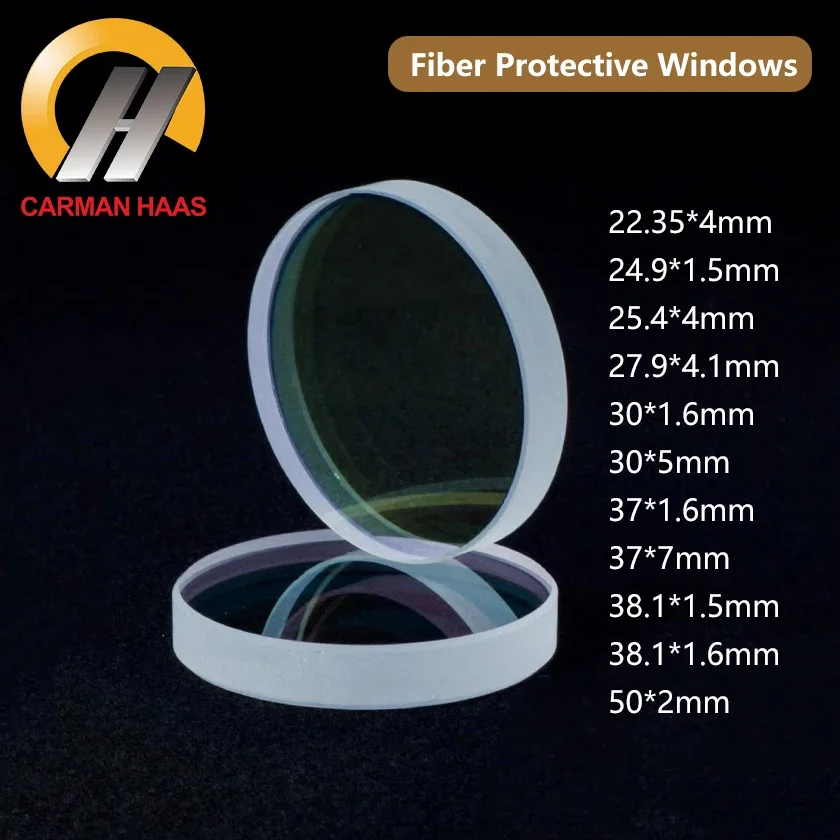 

3pcs/Lot 1064nm Fiber Laser Protective Windows 4Kw 6Kw 8Kw Protect Lens for Raytool Precitec Bodor WSX Cutting Head