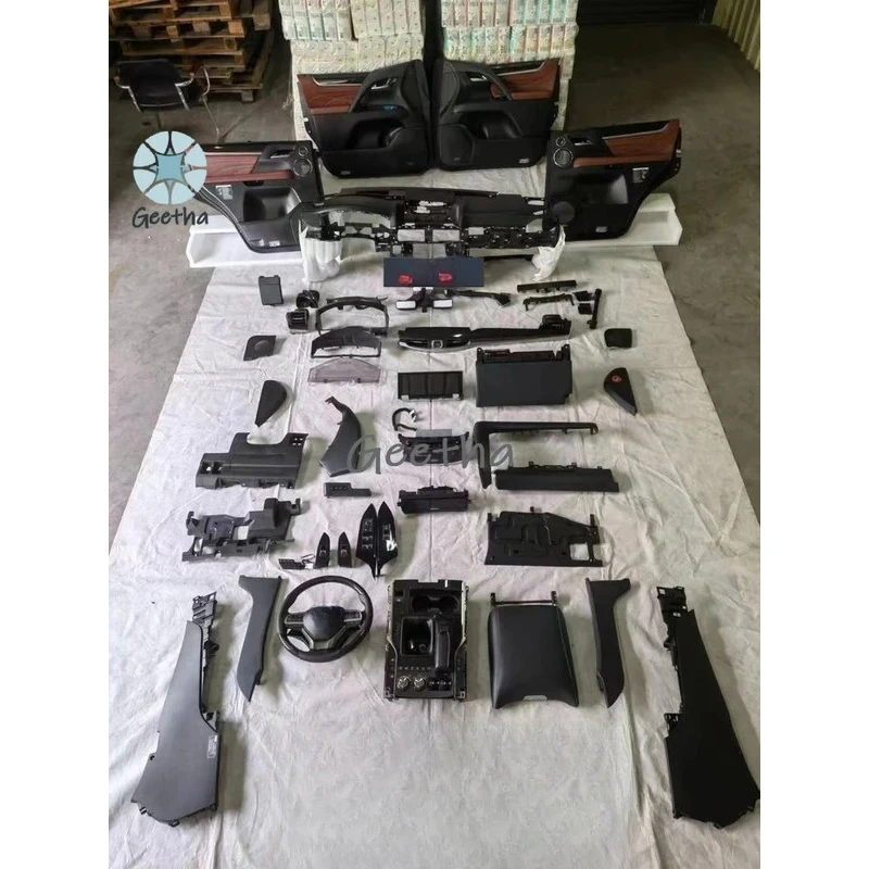 Penjualan Terlaris Pabrik Untuk Modifikasi Interior Jok Kulit Navigasi, Konversi Setir, Upgrade Lx570, Modifikasi Interior 22