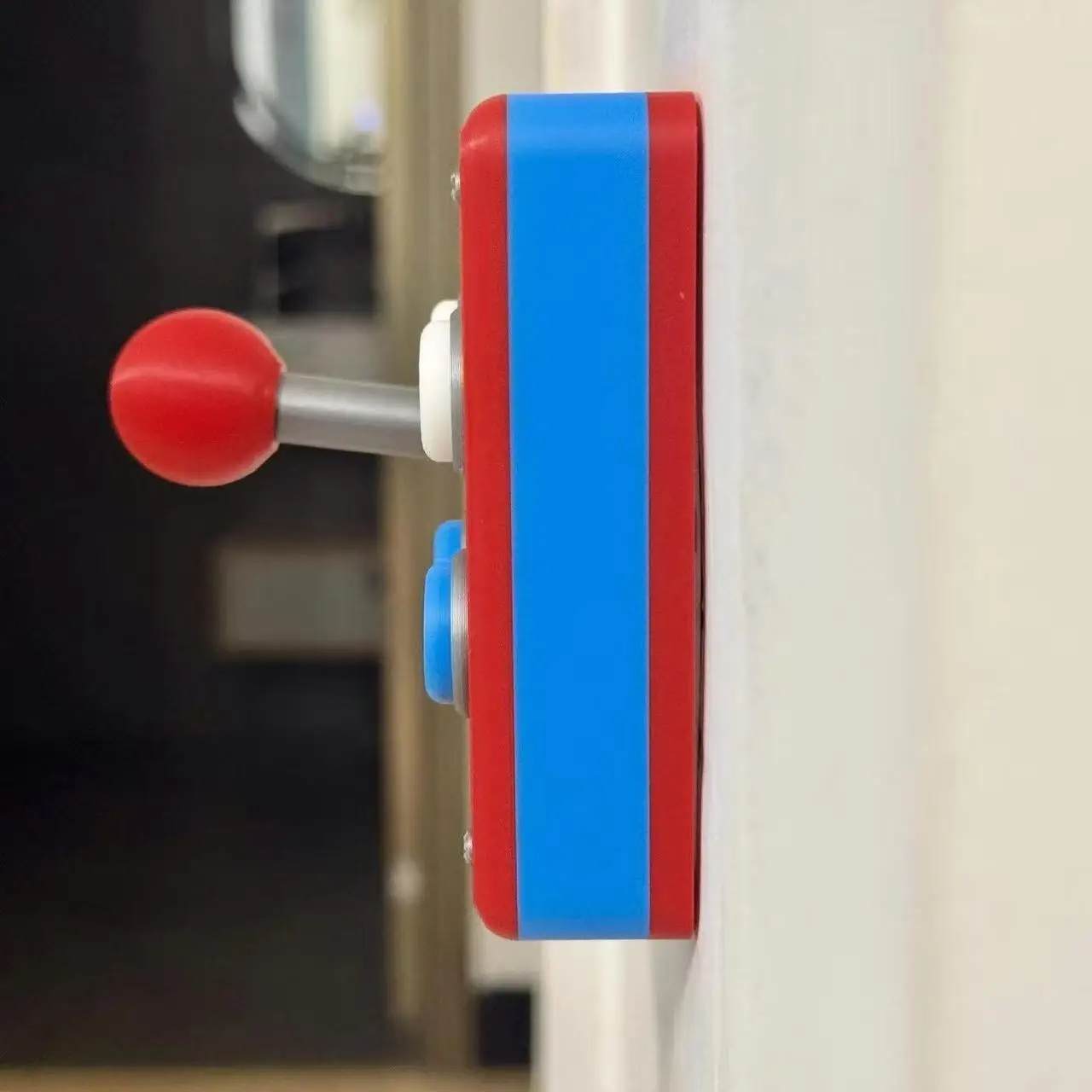 86er Retro Arcade Joystick Wandschalter Kreativer Einzelsteuerungs-Lichtschalter Dekorative Raumdekoration – Detail 5