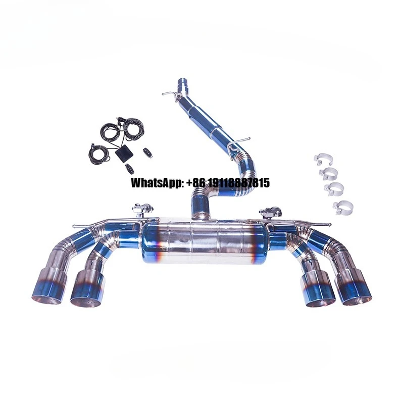 

Custom Titanium Alloy Catback Exhaust System with Valve for VW Golf 7R 2.0T 2012-2019 | High-Performance Upgrade