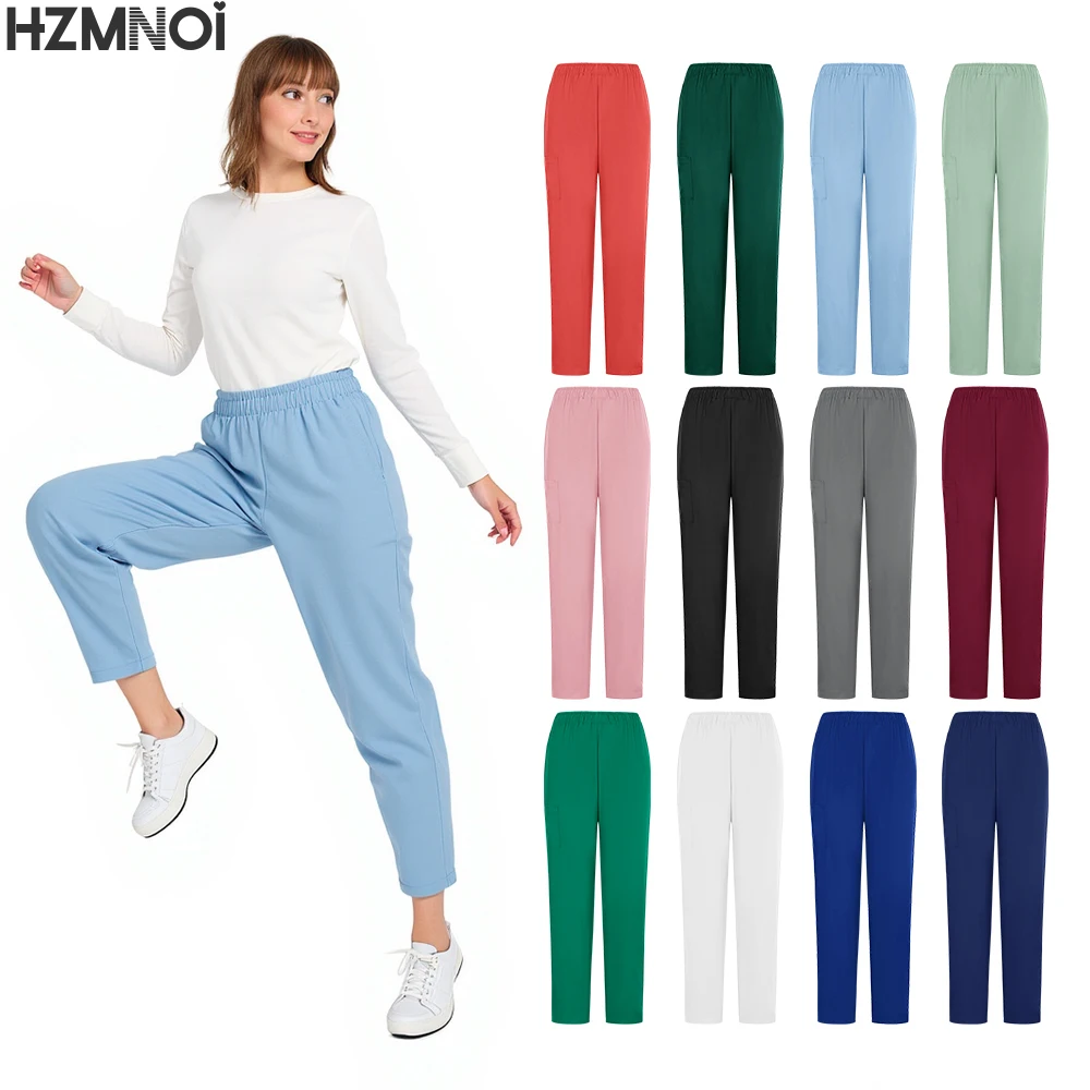 

Hot Selling Fashionable Nurse Pants Hospital Accessory Nursing Scrub Women Men Dental Clinic Veterinary Laboratory Bottom Unisex
