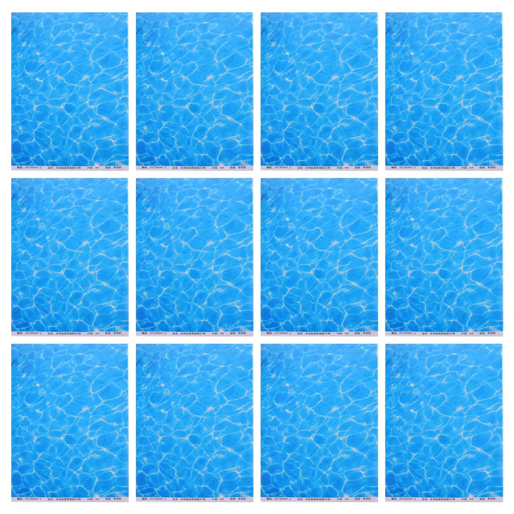 

12pcs Ripple Sticker Self Adhesive PVC Classroom Office Party Decoration Blackboard Wall Glass