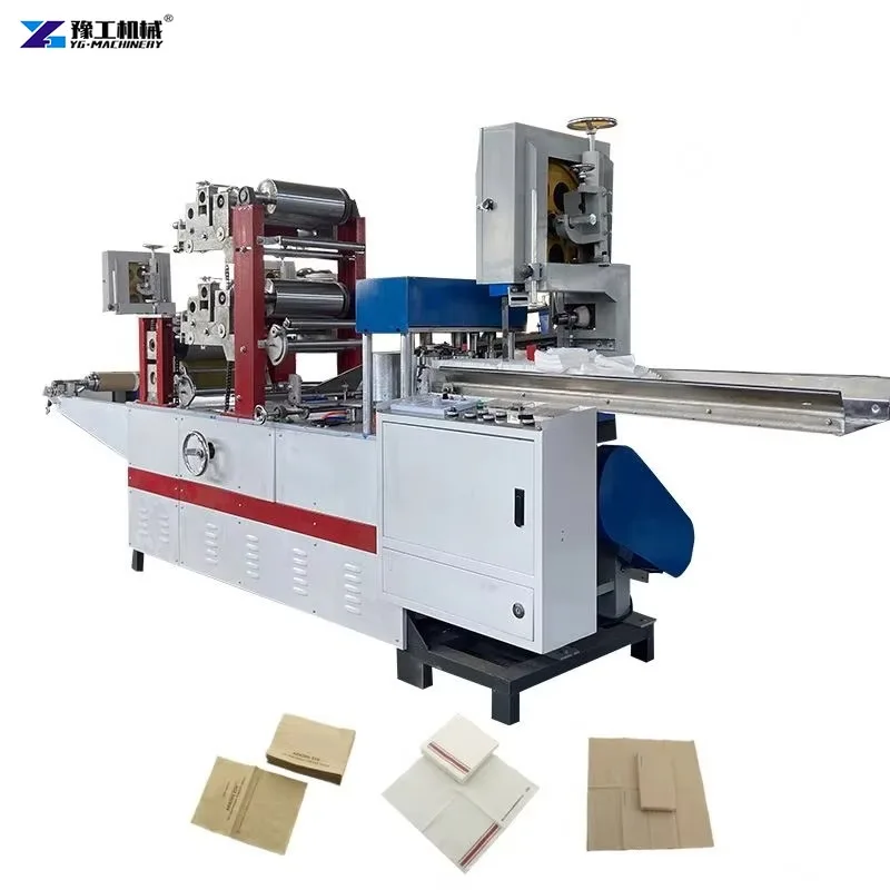 Fully Automatic Napkin Machine Embossed Napkin Production Equipment
