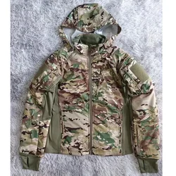 New Autumn and Winter Men's camouflage Tactical Outdoor Cotton Jacket